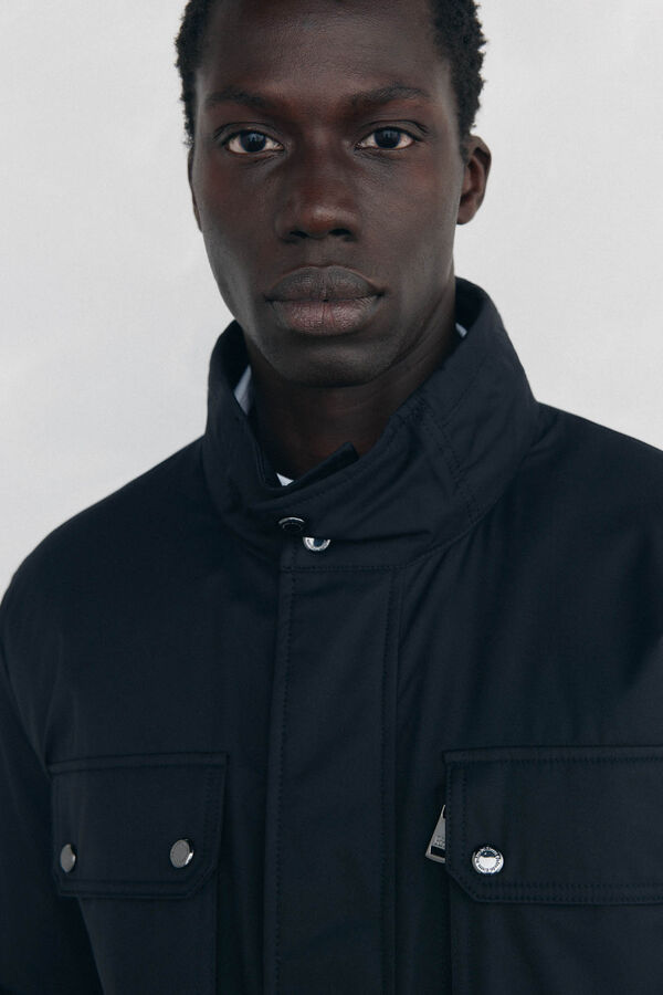 Pedro del Hierro Chaqueta 4 bolsillos Negro