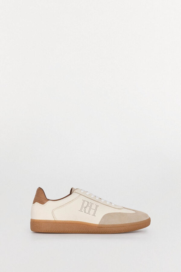 Pedro del Hierro T&ecirc;nis de pele Beige