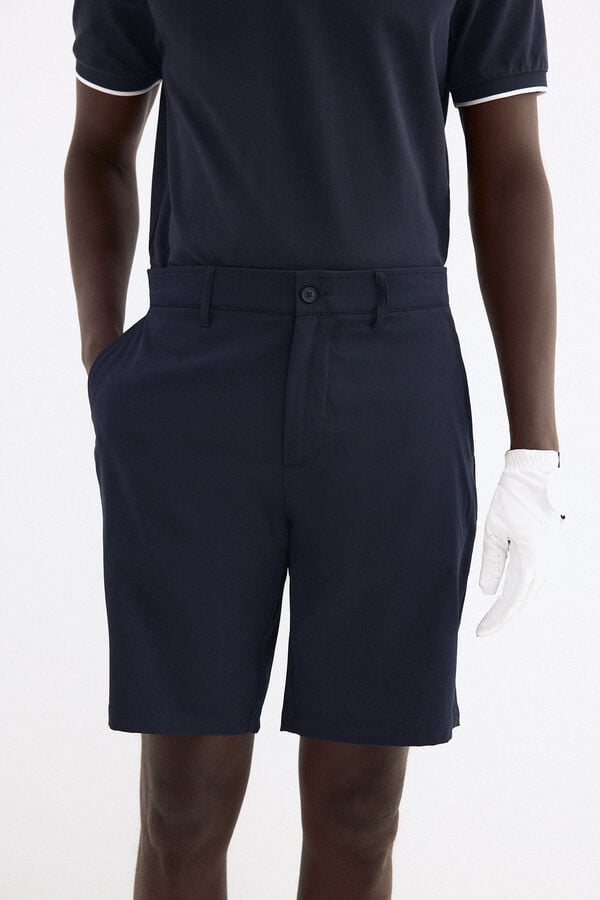 Pedro del Hierro Bermudas golf Azul