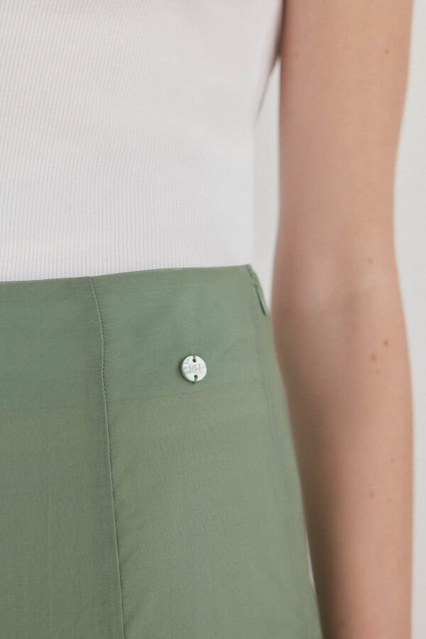 Pedro del Hierro Saia longa evas&ecirc; Verde