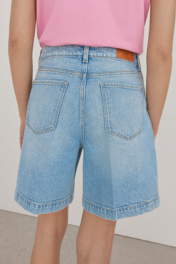 Pedro del Hierro Bermudas jeans Azul