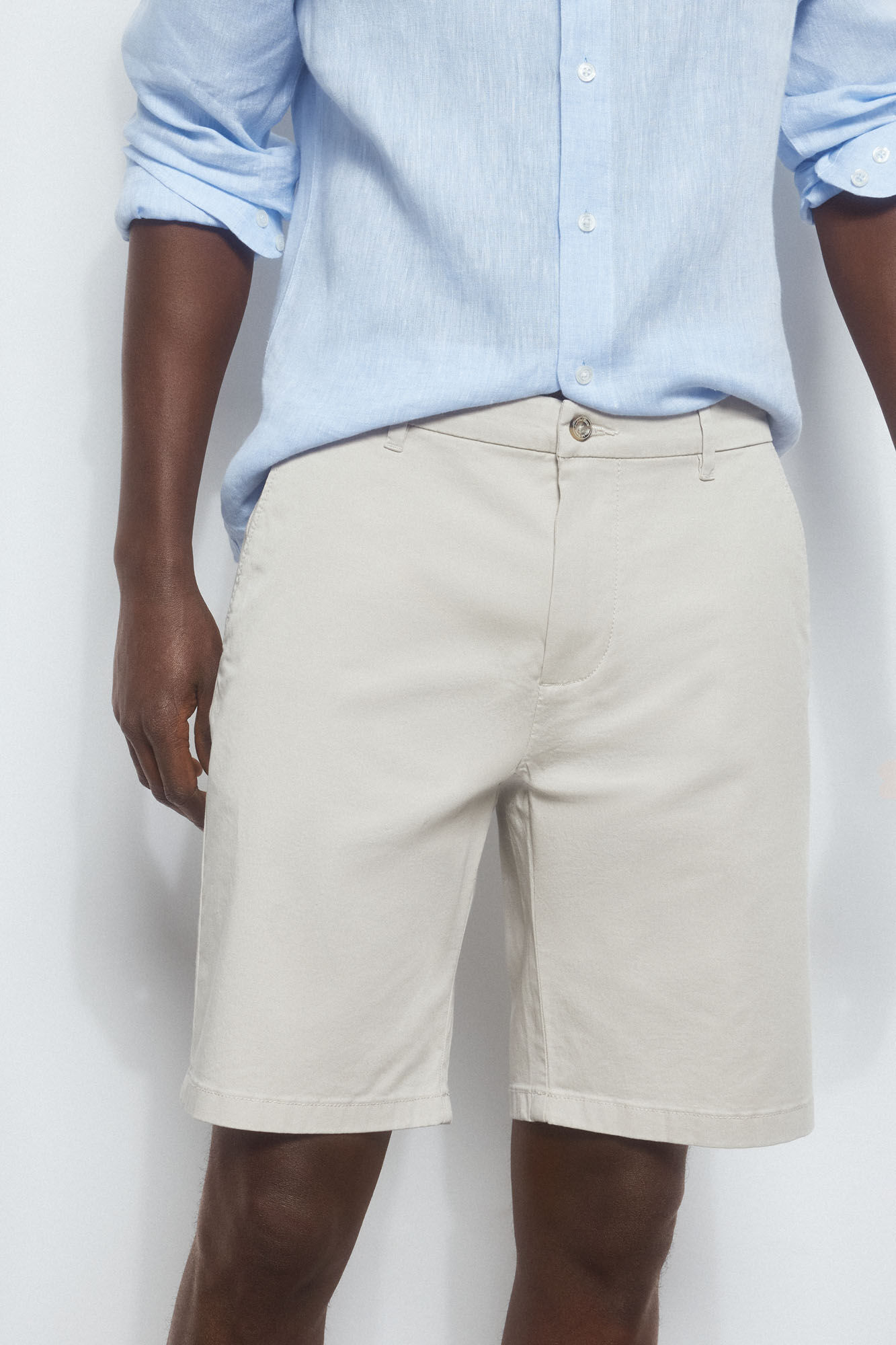 Pedro del Hierro Cal&ccedil;as bermuda chino premium flex 