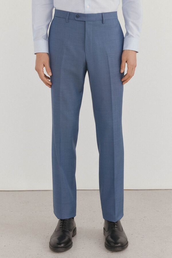 Pedro del Hierro Cal&ccedil;as sob medida Azul