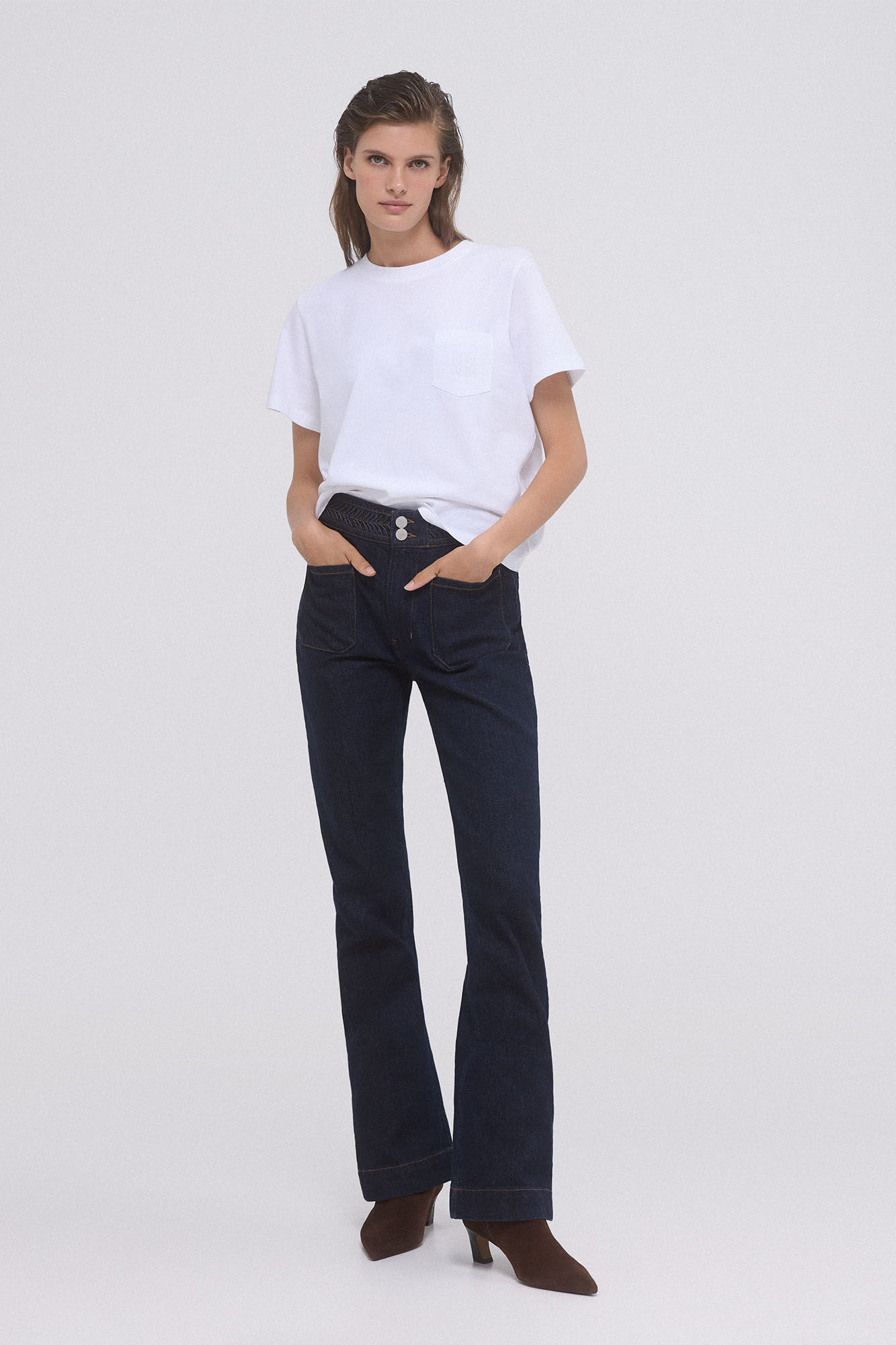 Pedro del Hierro Jeans flare full length