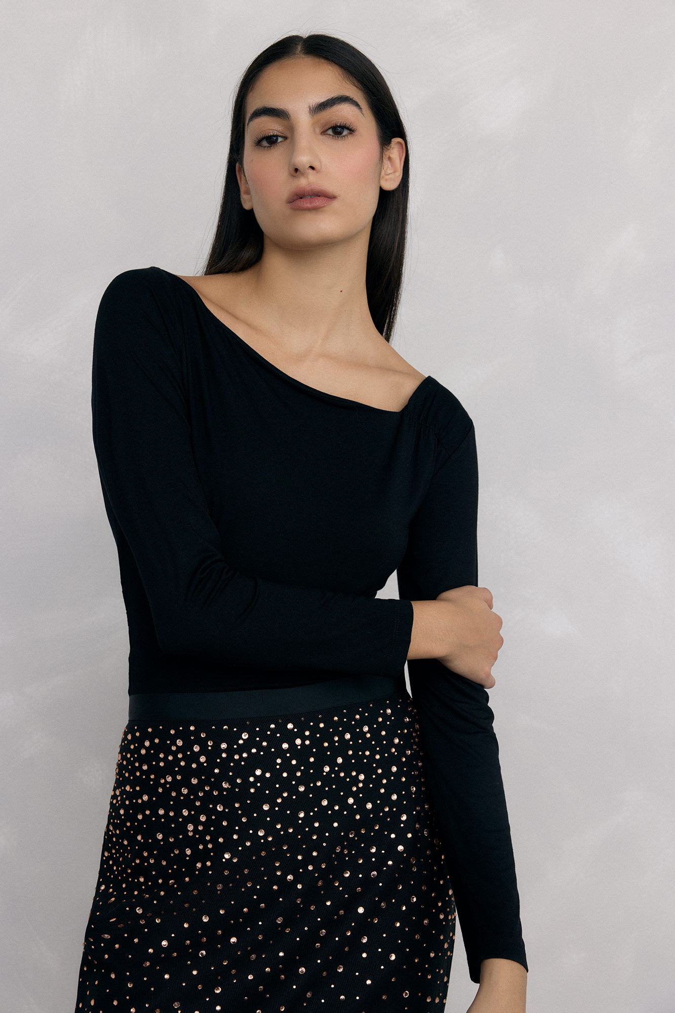 Pedro del Hierro Camiseta asim&eacute;trica