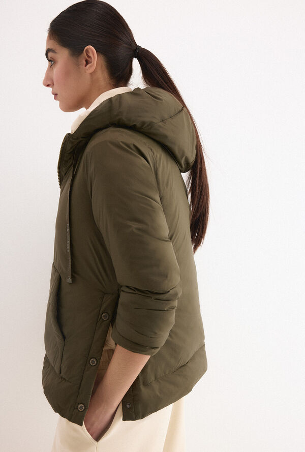 Pedro del Hierro Parka revers&iacute;vel com capuz Verde