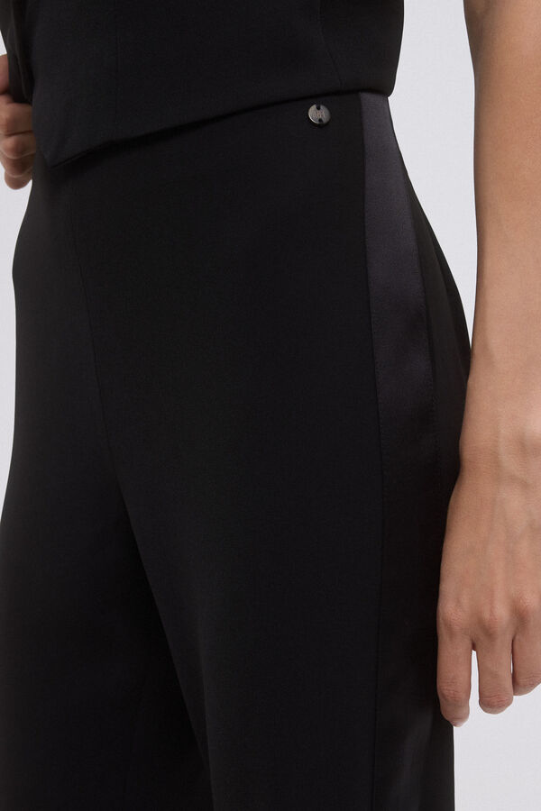 Pedro del Hierro Pantal&oacute;n smoking Negro