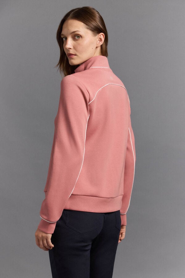 Pedro del Hierro Sudadera t&eacute;cnica golf Rosa