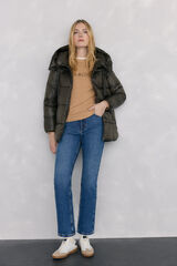 Pedro del Hierro Parka corta capucha Verde