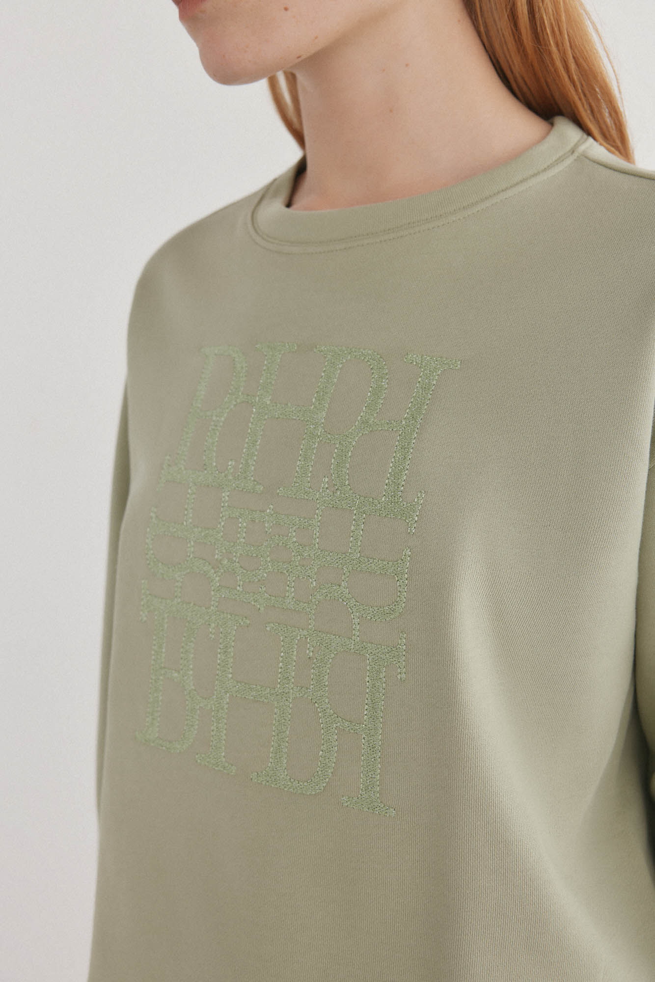 Pedro del Hierro Sweatshirt com logo liso