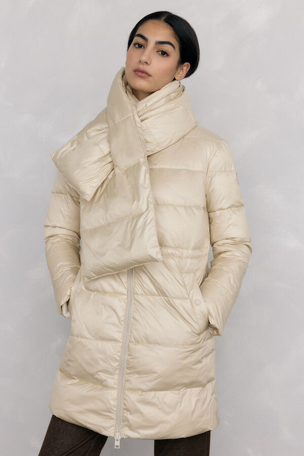 Pedro del Hierro Parka longo Ecru