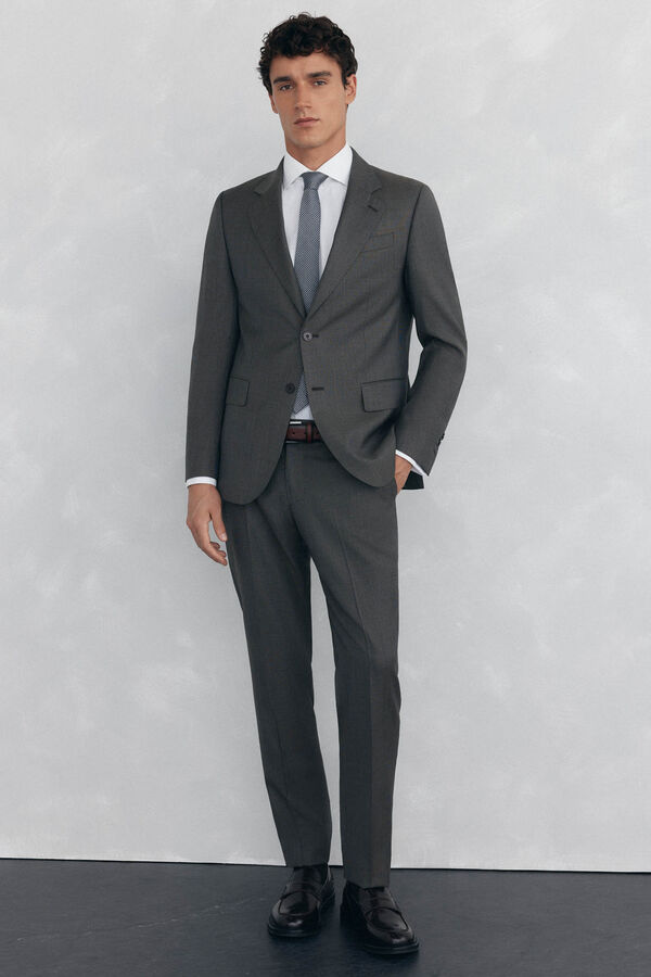 Pedro del Hierro Americana tostado slim fit Gris