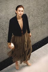Pedro del Hierro Blazer curto preto Preto