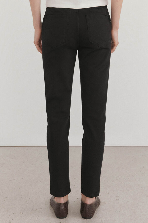 Pedro del Hierro Jeans push up Negro
