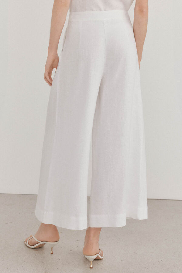 Pedro del Hierro Saia cal&ccedil;a Branco