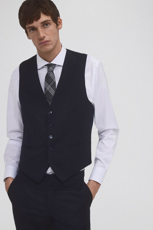 Pedro del Hierro Chaleco tailored Azul