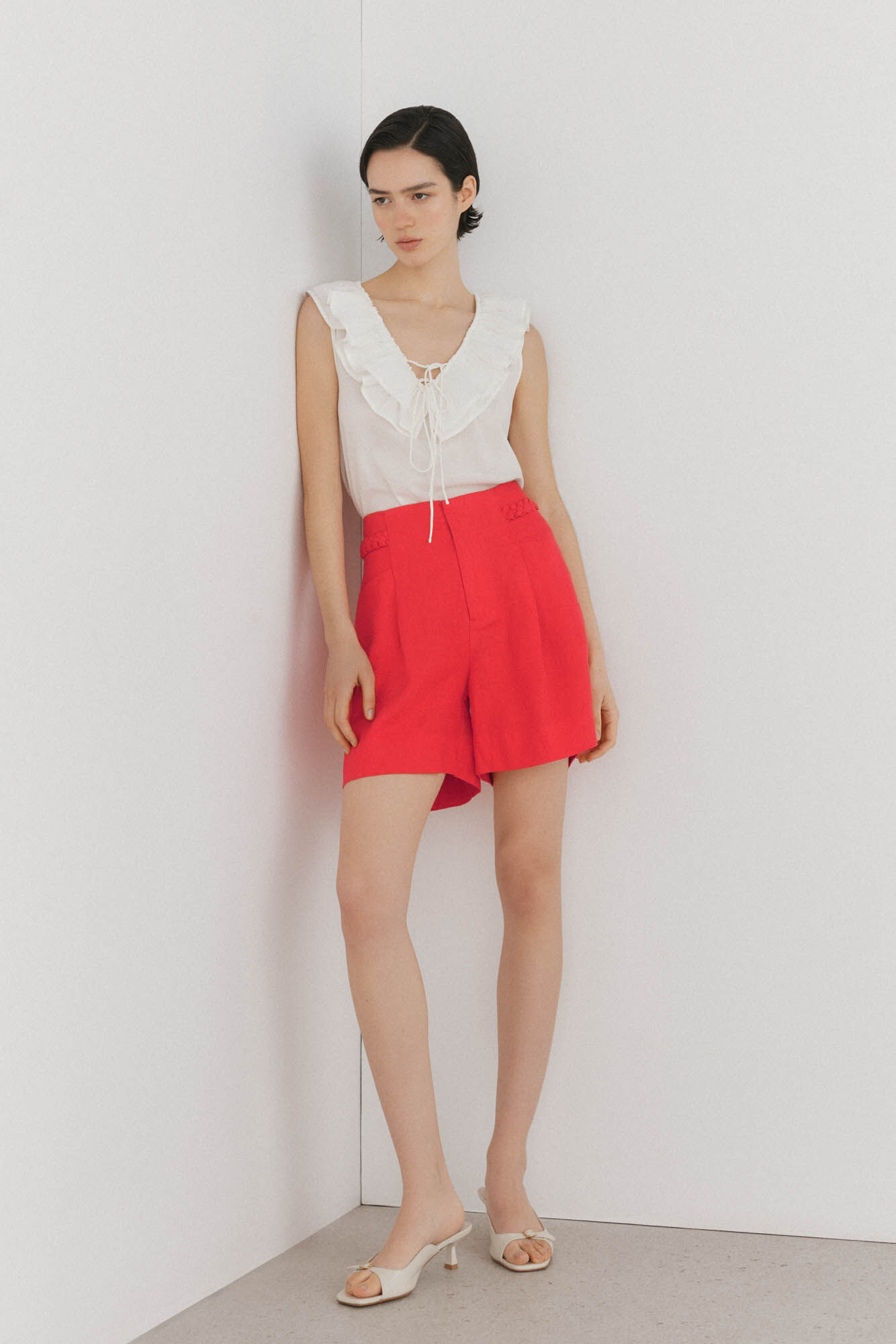 Pedro del Hierro Bermudas linho