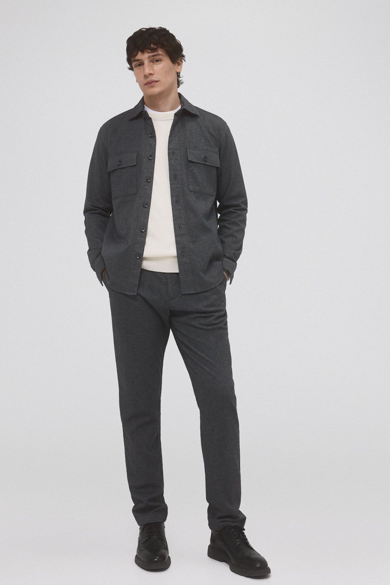 Pedro del Hierro Camiseta lisa coordenada