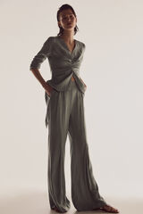 Pedro del Hierro Pantal&oacute;n flare Verde