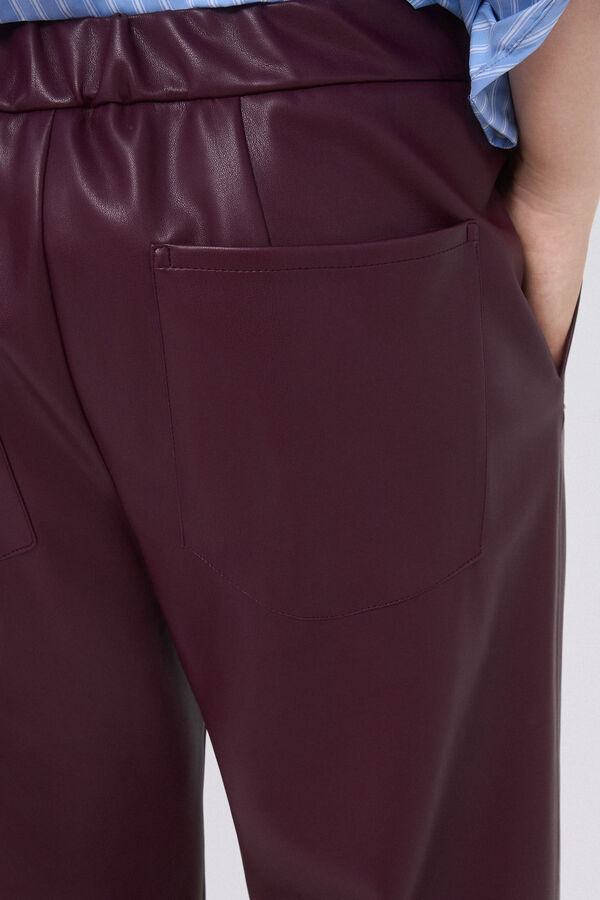 TFP by Tamara Falc&oacute; Cal&ccedil;as polipele Vermelho