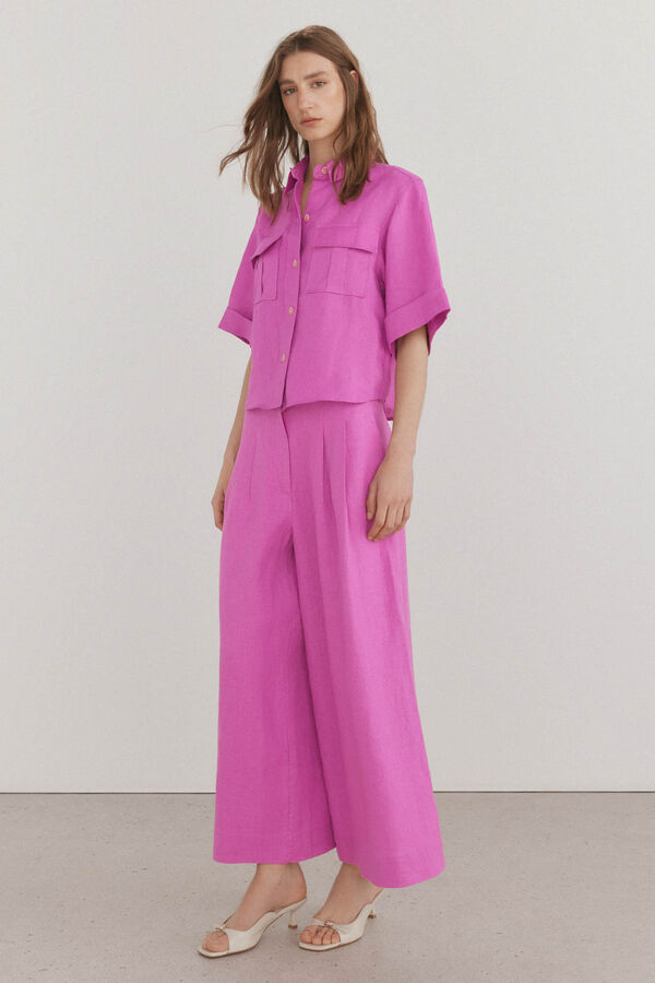 Pedro del Hierro Saia cal&ccedil;a Rosa