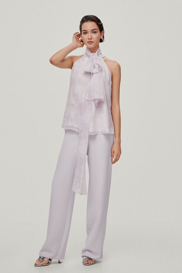 TFP by Tamara Falc&oacute; Isabela Top fluido degrad&eacute; P&uacute;rpura