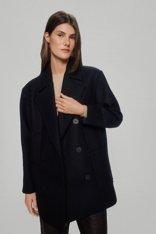 TFP by Tamara Falc&oacute; Abrigo oversize marinero Azul