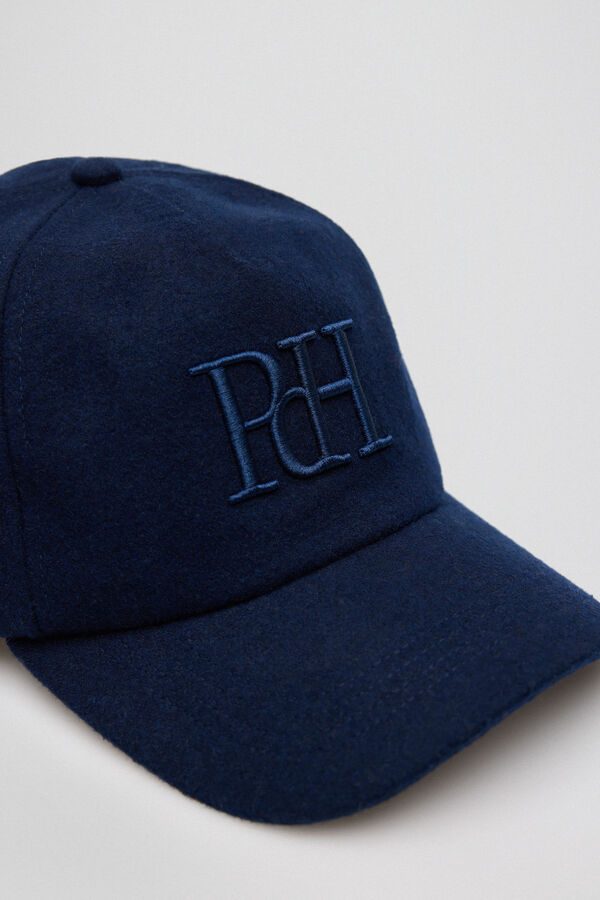 Pedro del Hierro Gorra visera textil Azul
