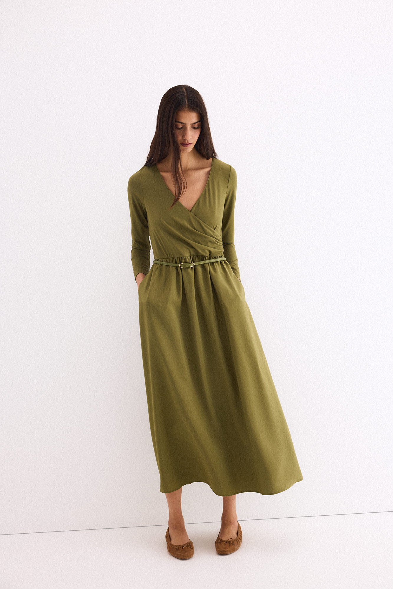 Pedro del Hierro Vestido comprido combinado