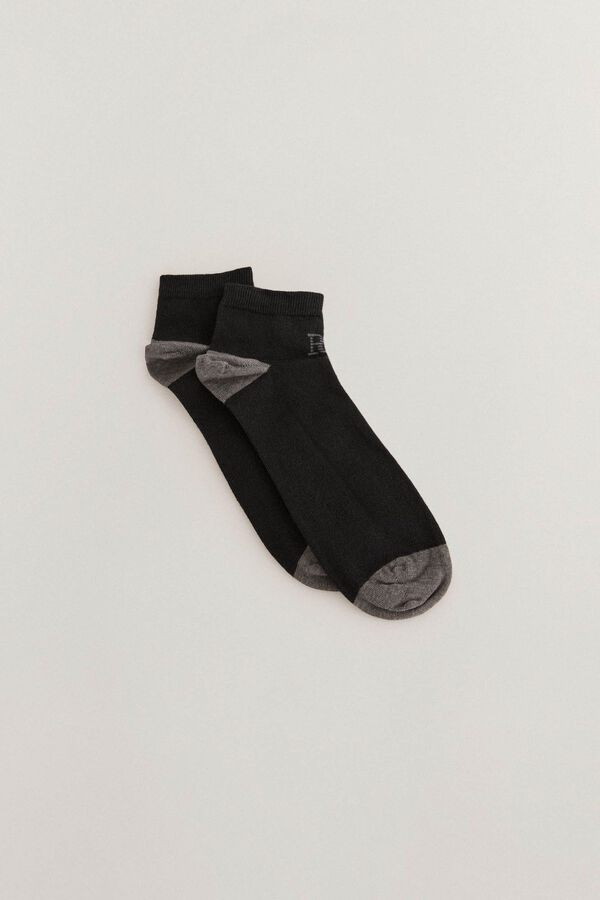 Pedro del Hierro Meia soquete Preto