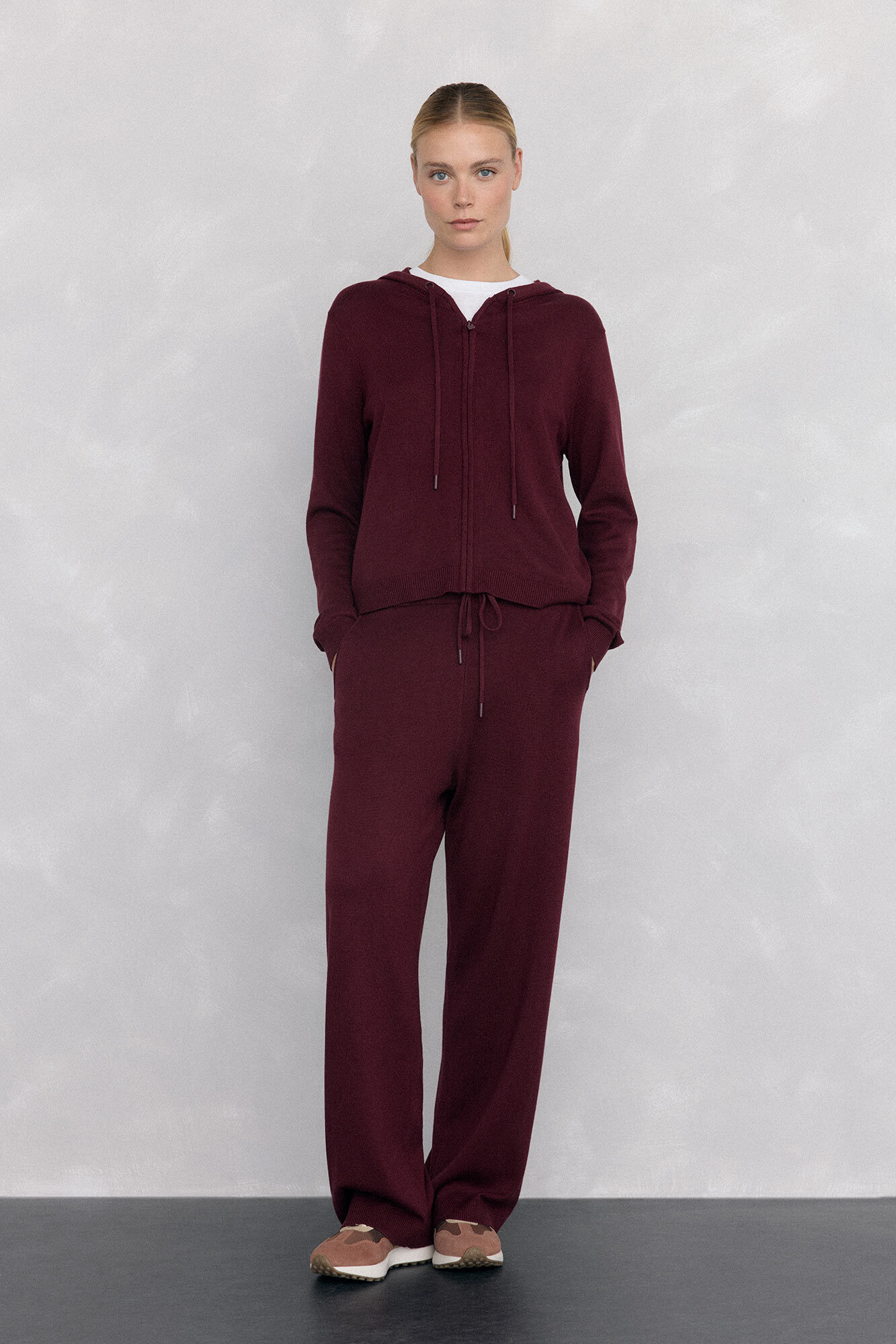 Pedro del Hierro Chaqueta de punto capucha activewear