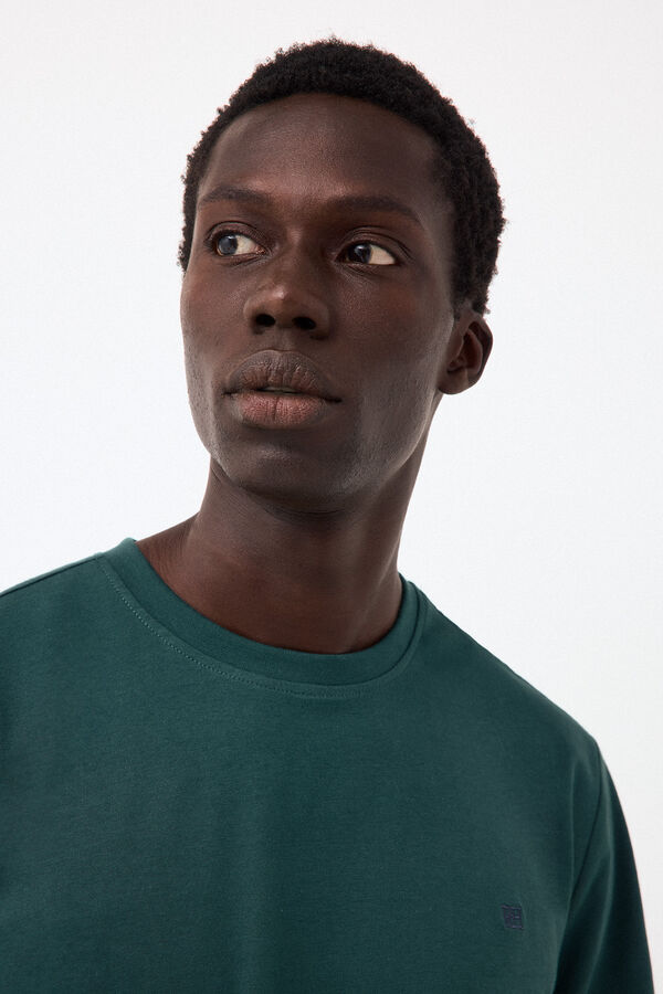 Pedro del Hierro T-shirt b&aacute;sica Verde