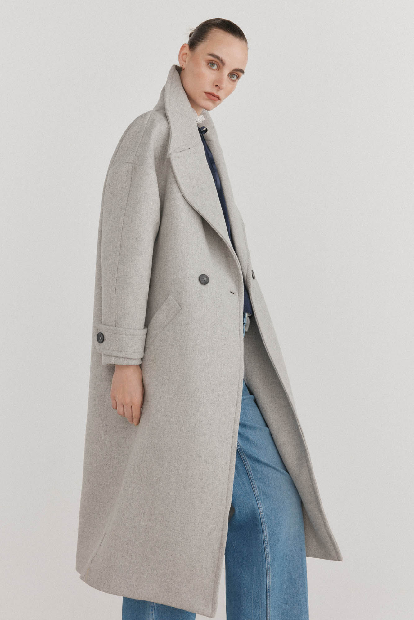 TFP by Tamara Falc&oacute; Abrigo solapa recto