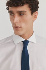 Pedro del Hierro Camisa social fina sem ferro + resistente a manchas Branco