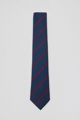 Pedro del Hierro Corbata seda natural Azul