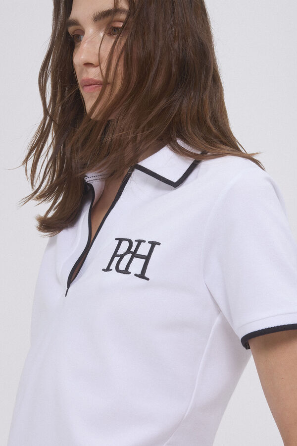 Pedro del Hierro Polo manga corta Beige