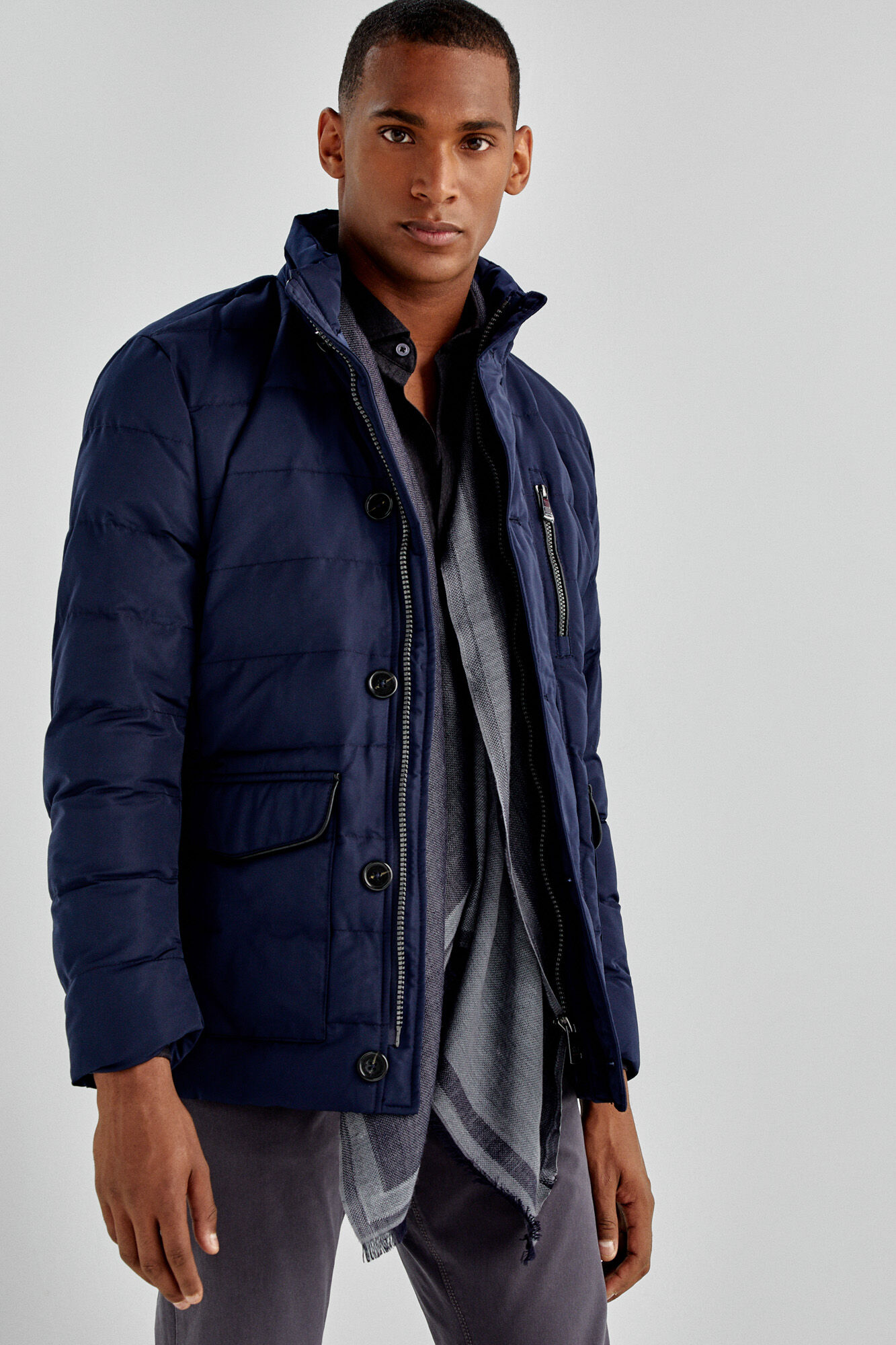 Chaquetas hombre fifty factory Clearance