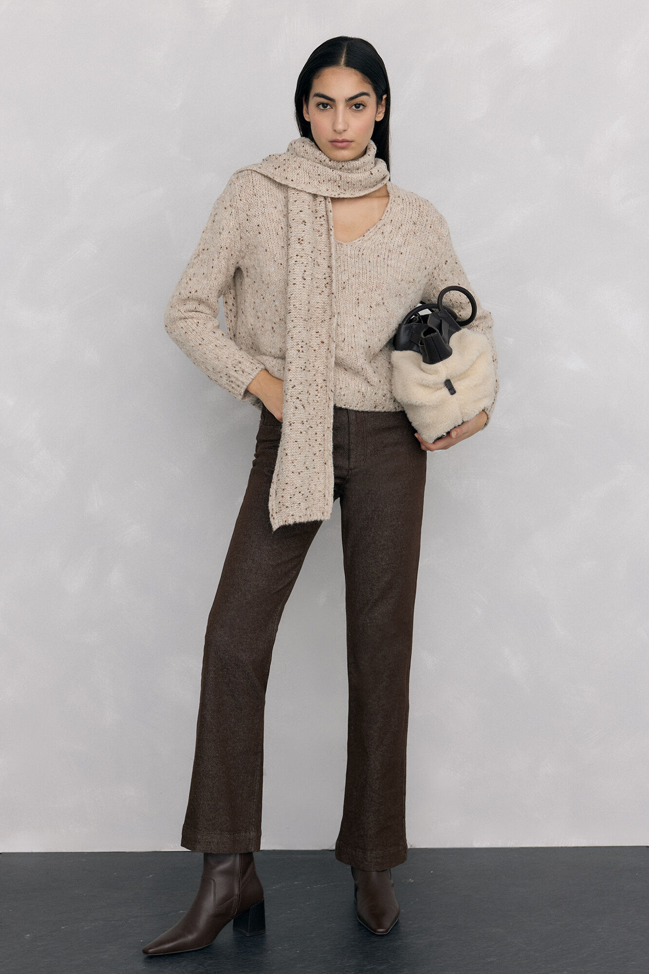 Pedro del Hierro Cachecol de camisola de fantasia