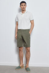 Pedro del Hierro Cal&ccedil;as bermuda chino premium flex  Verde