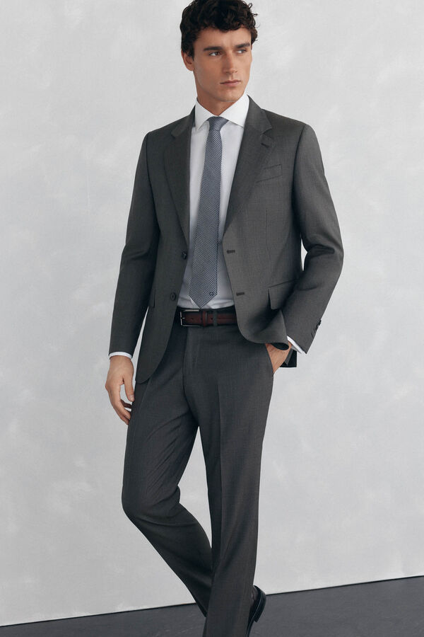 Pedro del Hierro Americana tostado slim fit Gris
