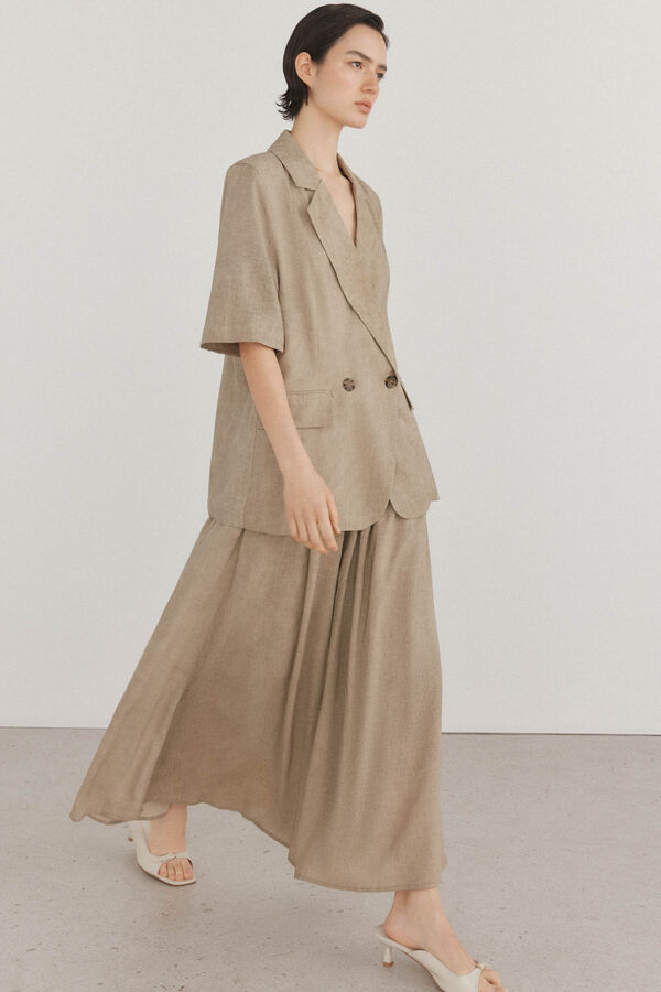 Pedro del Hierro Jaqueta cruzada de manga curta Verde