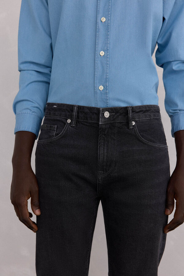 Pedro del Hierro Pantal&oacute;n vaquero slim fit Gris