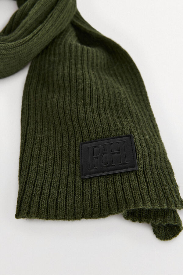 Pedro del Hierro Cachecol malha Verde