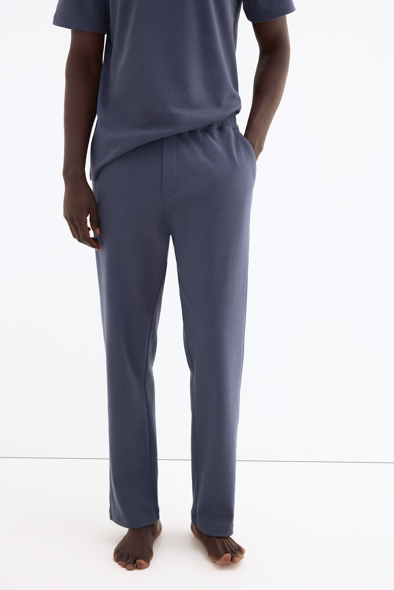 Pedro del Hierro Cal&ccedil;a comprida em algod&atilde;o espanhol