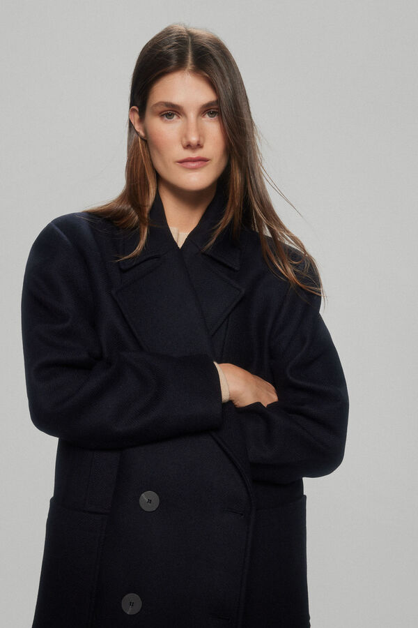 TFP by Tamara Falc&oacute; Abrigo oversize marinero Azul