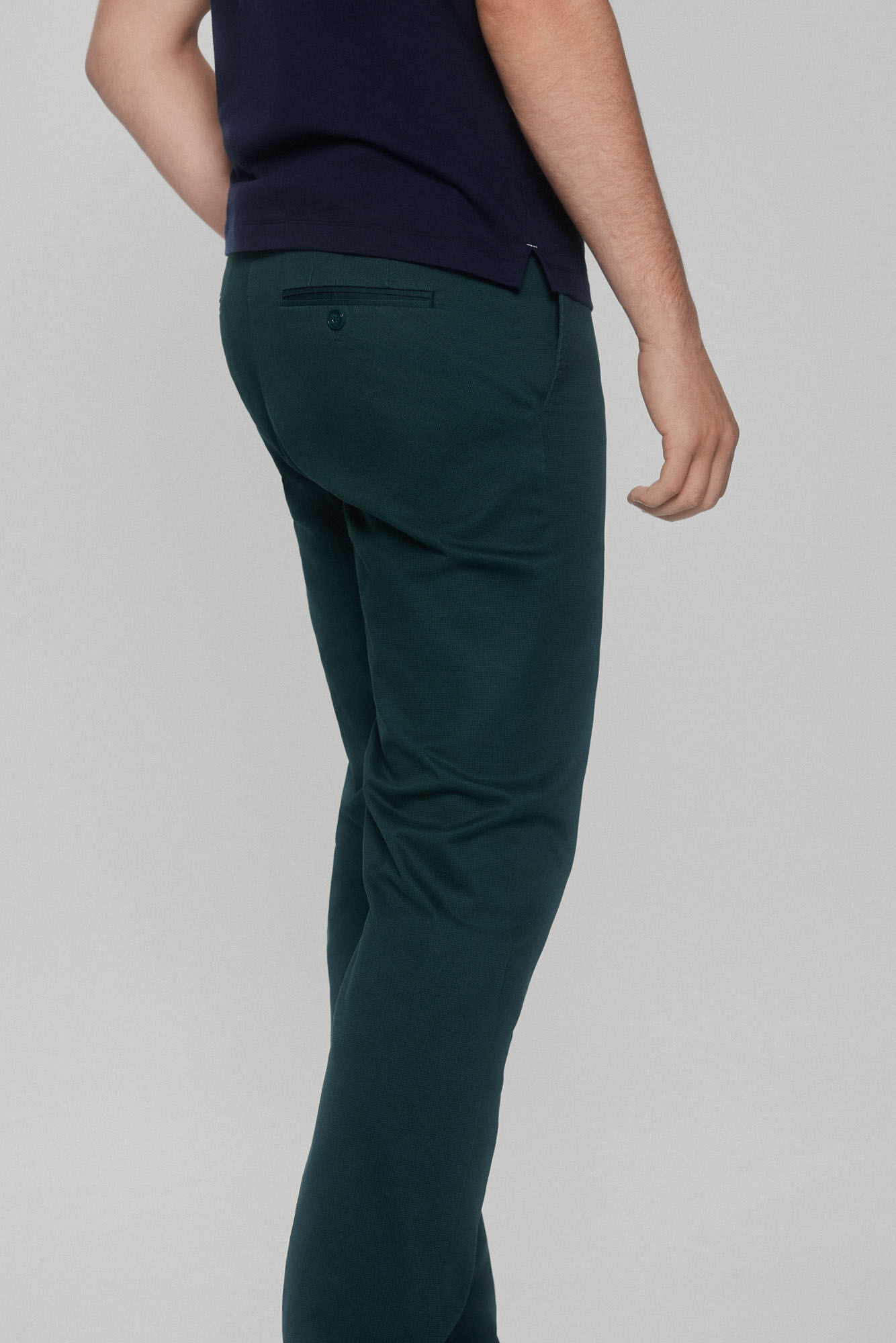 Pedro del Hierro cal&ccedil;as chino estampadas premium flex slim fit