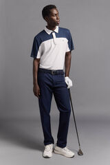 Pedro del Hierro Cal&ccedil;as de golfe compridas com 5 bolsos Azul