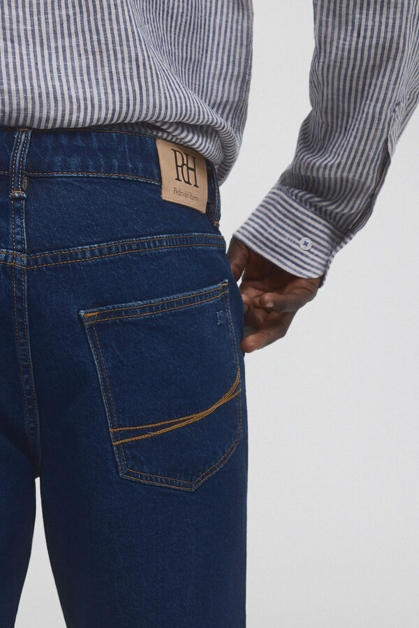 Pedro del Hierro Bermuda vaquera super ligera Azul