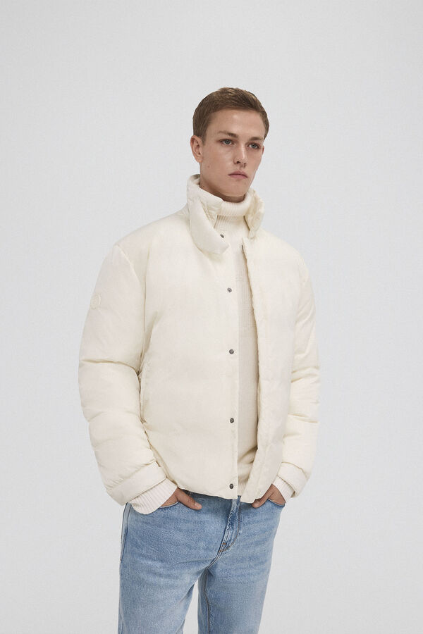 Pedro del Hierro Chaqueta acolchada Crudo