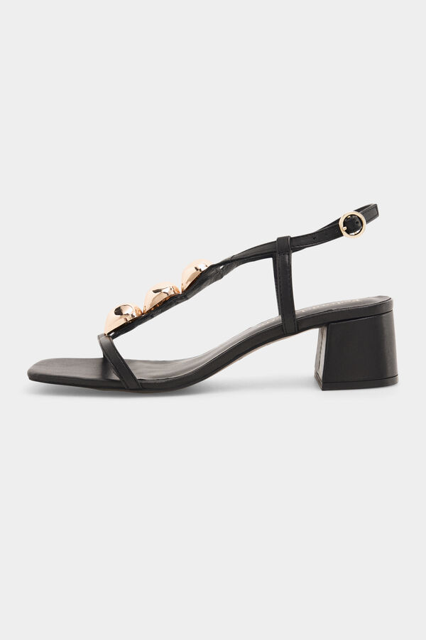 Pedro del Hierro Sand&aacute;lia joia Preto